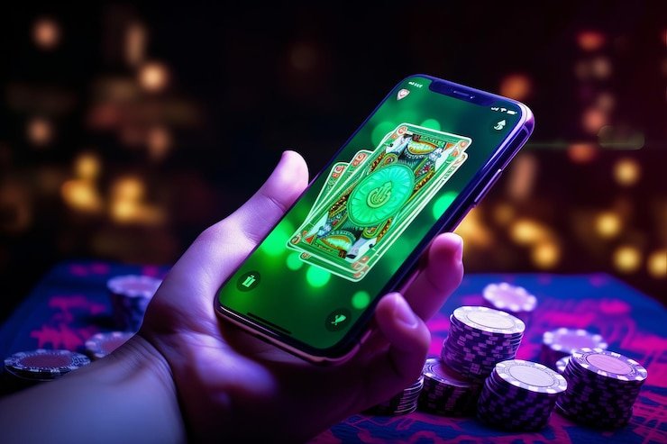 Meja Andar Bahar dealer langsung di studio lipototo dengan kartu dan area taruhan
